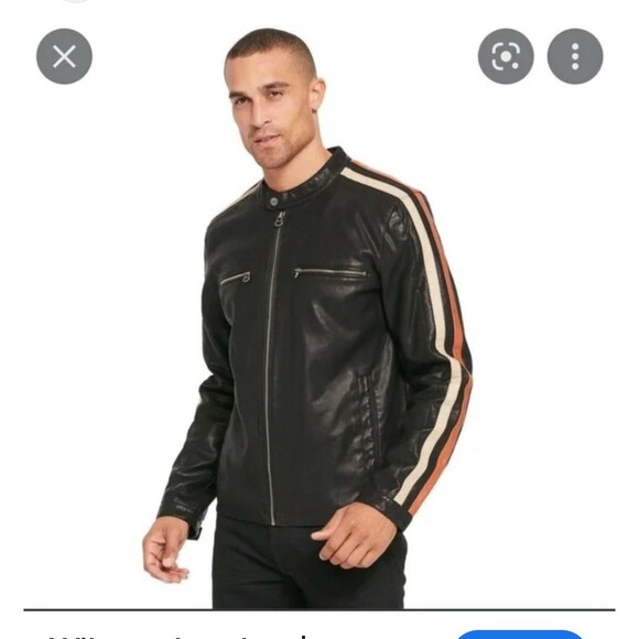 Wilson Leather Other - Wilson Leather Moto Jacket Men’s Size XL Soft Leather Zippers Work